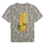 "I Eat Corn The Long Way" Funny Suggestive Camo T-Shirt