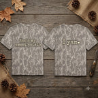 Cute "She's My Sweet Potato & I Yam" Matching Couples Thanksgiving Camo T-Shirts