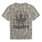 "Inked And Ready To Squirt" Funny Octopus Camo Graphic T-Shirt