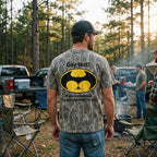 Funny Batman Gay Test Camouflage Graphic Tee - Novelty Meme Men's T-Shirt
