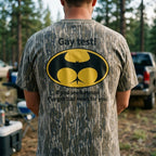 Funny Batman Gay Test Camouflage Graphic Tee - Novelty Meme Men's T-Shirt