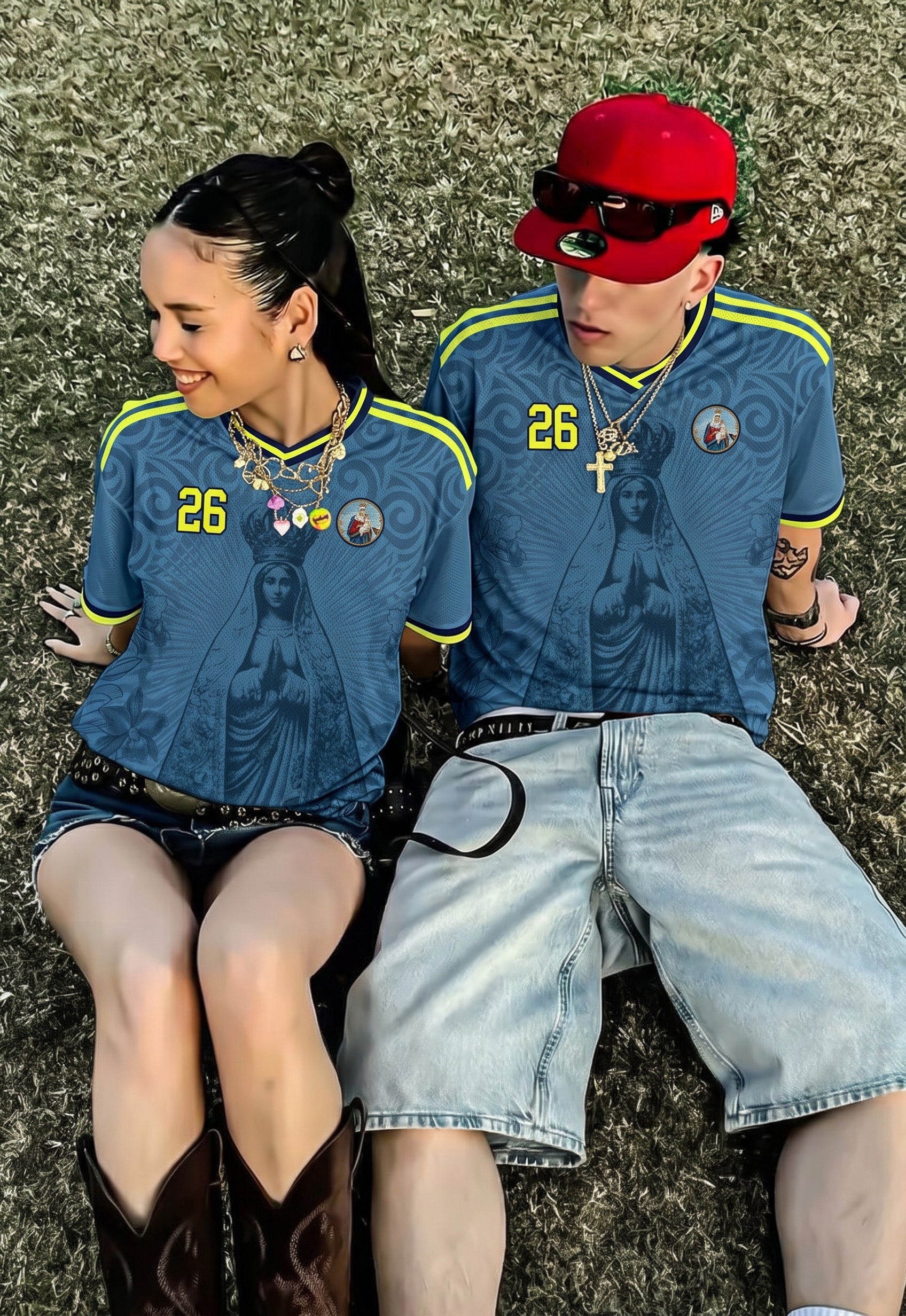 Dripvity Colombia 2026 Away Jersey - Blue Chiquinquirá Heritage Shirt