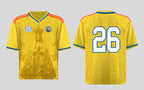 Dripvity Colombia 2026 Heritage Home Jersey - Our Lady of Chiquinquirá Yellow Soccer Shirt
