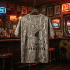 "Breakfast of Champions" NSFW Line Art Camo T-Shirt