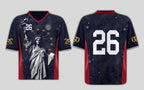 Dripvity America 250 Lady Liberty Navy Away Jersey - USA 2026 Soccer Shirt
