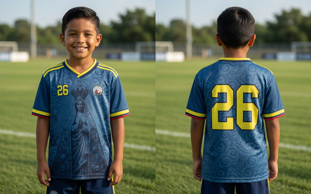 Dripvity Colombia 2026 Away Jersey - Blue Chiquinquirá Heritage Shirt