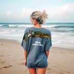 Summer Vibes T-Shirt - Funny Alligator Dog Beach Graphic Tee Dripvity