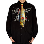 Basic Pet Tie – Brook Trout Silk Tie, Graphic Tie, Unique Tie