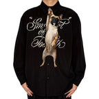 Basic Pet Tie – French Bulldog Silk Tie, Novelty Tie, Animal Tie