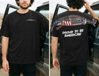 Proud To Be American 4th of July 250th Flag Apparel T-Shirt-Sweatshirt-Hoodie