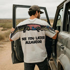 See You Later Alligator 4th of July America 250th Apparel T-Shirt-Sweatshirt-Hoodie