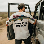 Proud To Be American 4th of July 250th Apparel T-Shirt-Sweatshirt-Hoodie