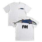 American Flag Fish FIH Patriotic 4th of July America 250th Apparel T-Shirt-Sweatshirt-Hoodie