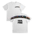 Patriotic Snake Feral Free 4th of July America 250th Apparel T-Shirt-Sweatshirt-Hoodie