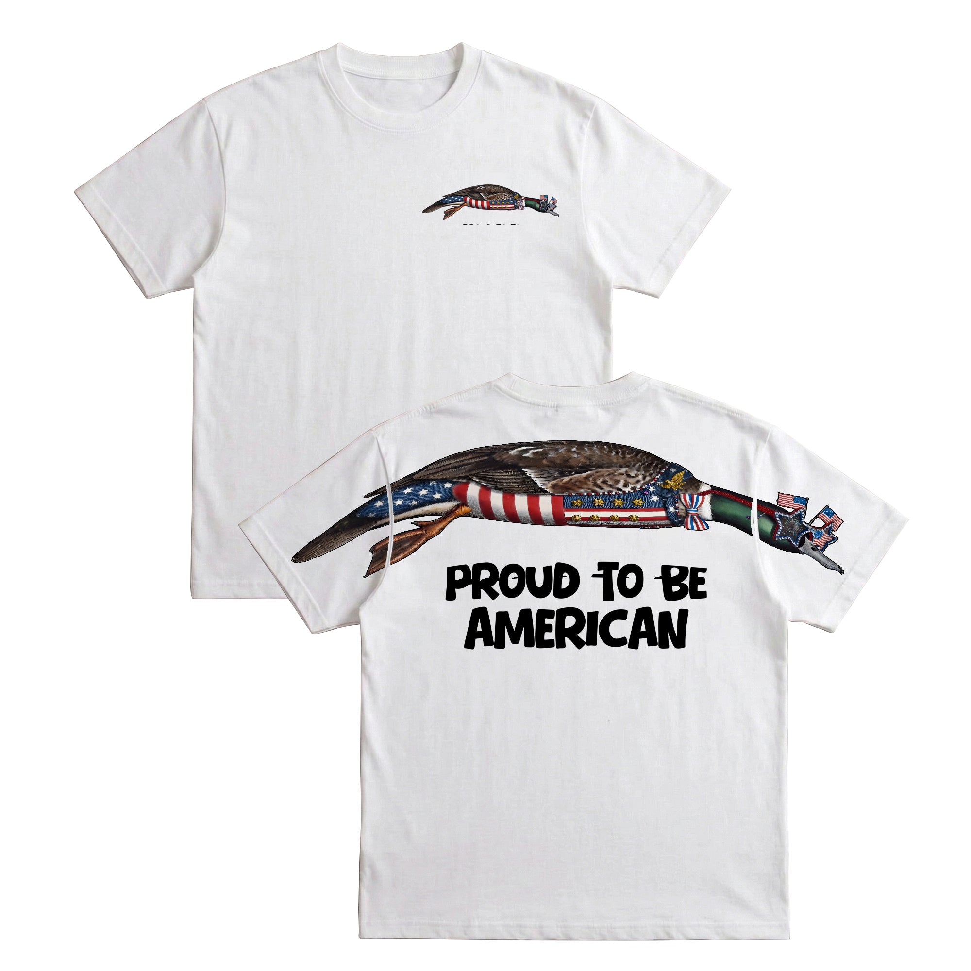 Proud To Be American 4th of July 250th Flag Apparel T-Shirt-Sweatshirt-Hoodie