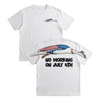 Funny American Duck Patriotic 4th of July 250th Flag Apparel T-Shirt-Sweatshirt-Hoodie