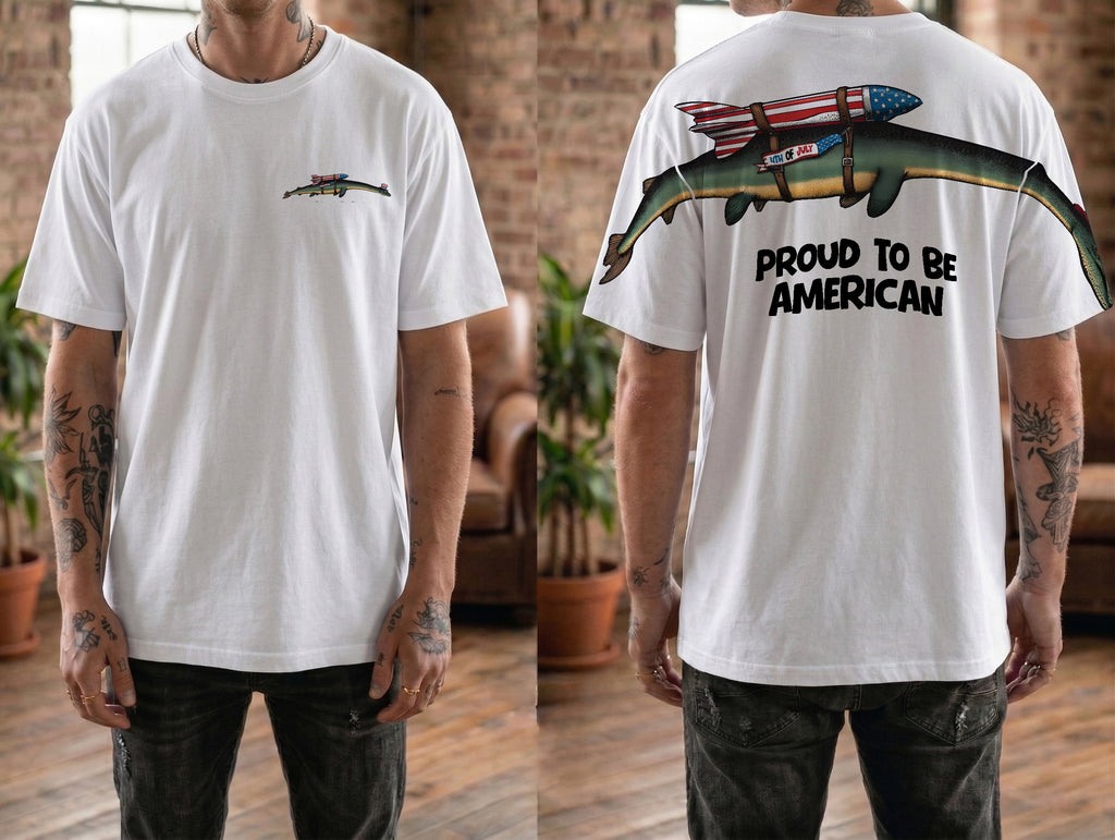 Proud To Be American 4th of July 250th Apparel T-Shirt-Sweatshirt-Hoodie