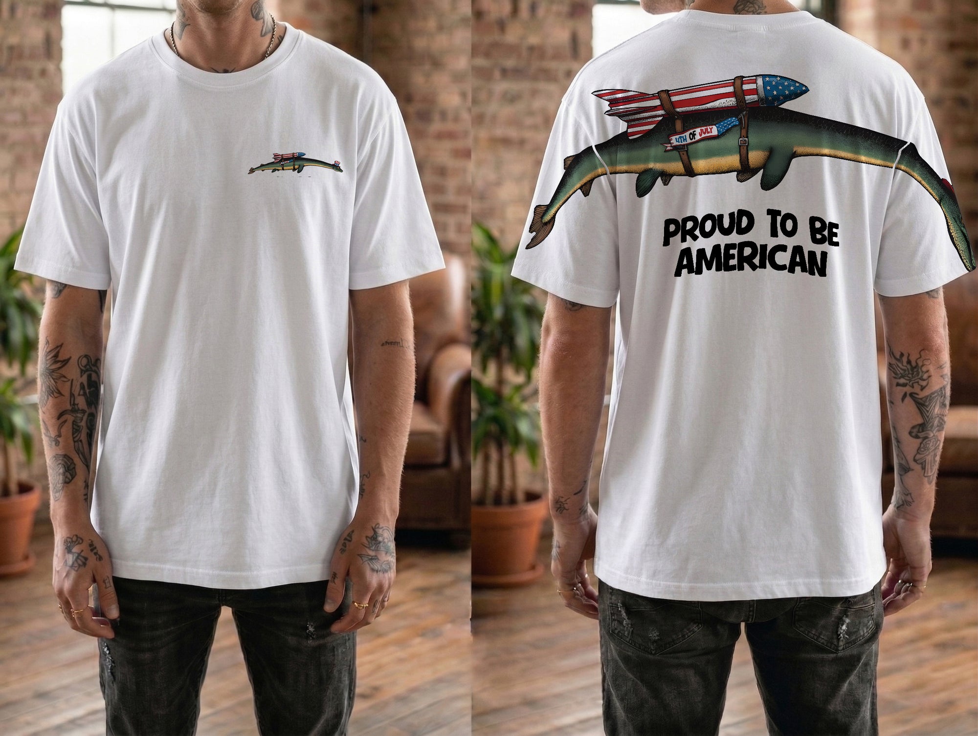 Proud To Be American 4th of July 250th Apparel T-Shirt-Sweatshirt-Hoodie