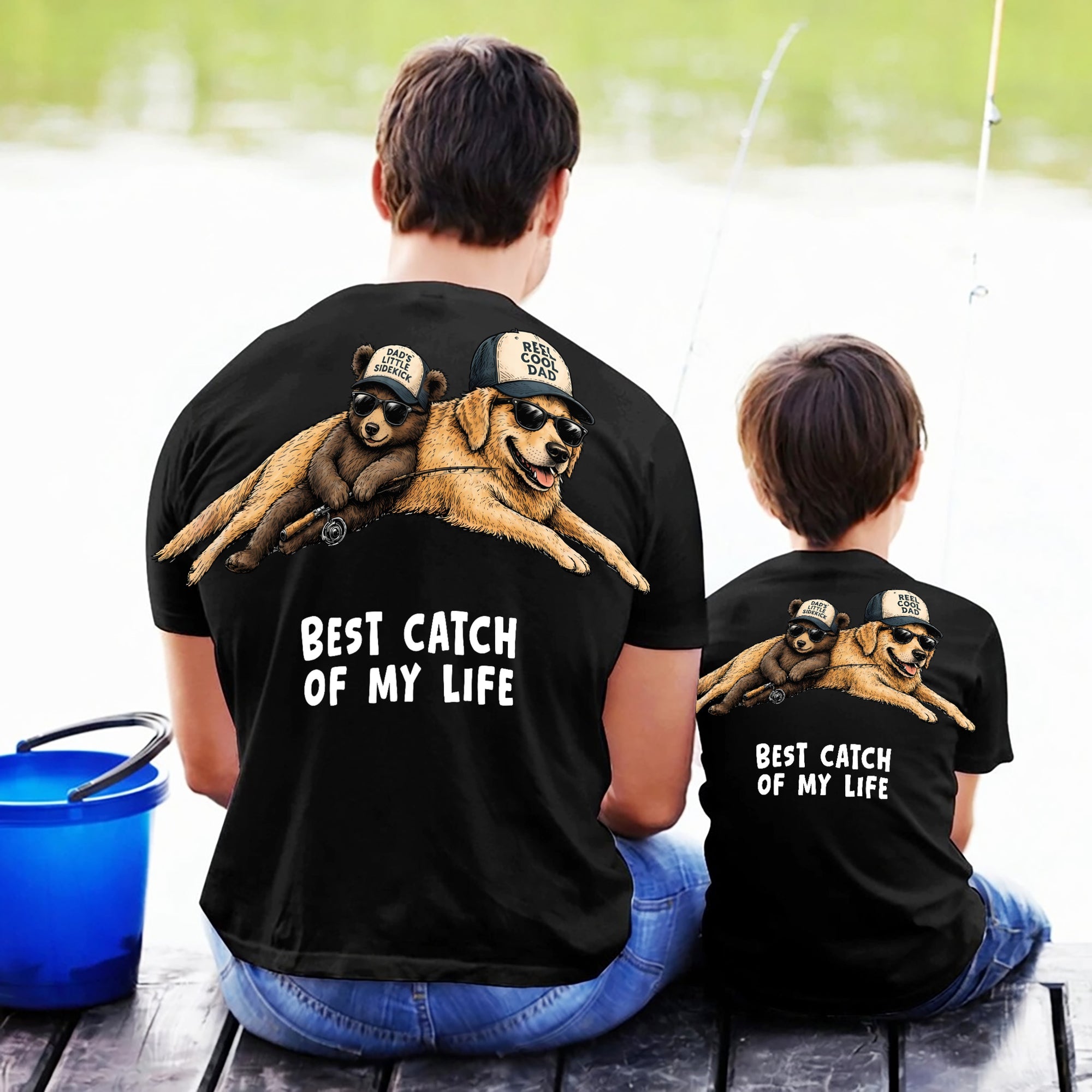 Best Catch Of My Life Reel Cool Dad Shirt By Dripvity