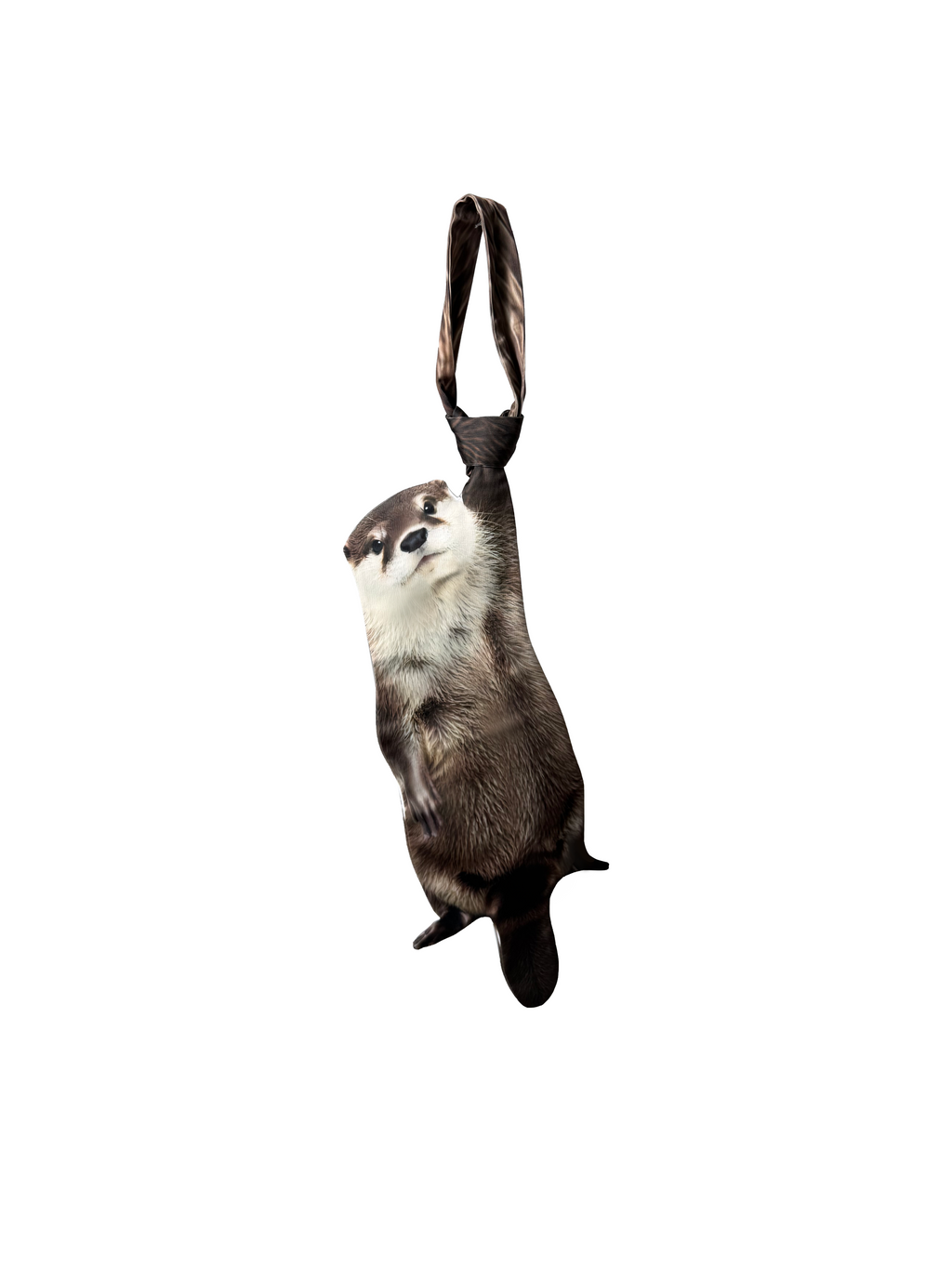 Basic Pet Tie – Otter Silk Tie, Cute Aquatic Animal Design, Cute Animal Design Tie, Novelty Tie, Silk Tie, Animal Tie.