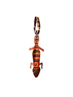 Basic Pet Tie – Reptile Animal Silk Tie, Gecko Lizard Pattern Pet Tie, Cute Exotic Pet Design, Novelty Animal Tie