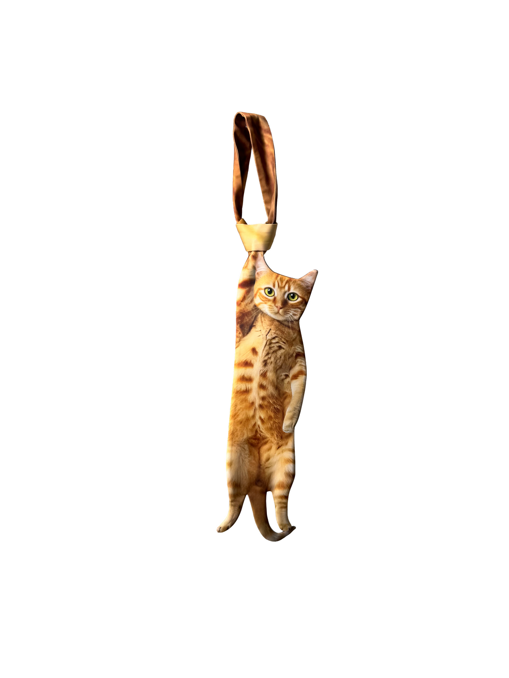 Basic Pet Tie – Naughty Cat Graphic Tie, Funny Tie, Novelty Tie
