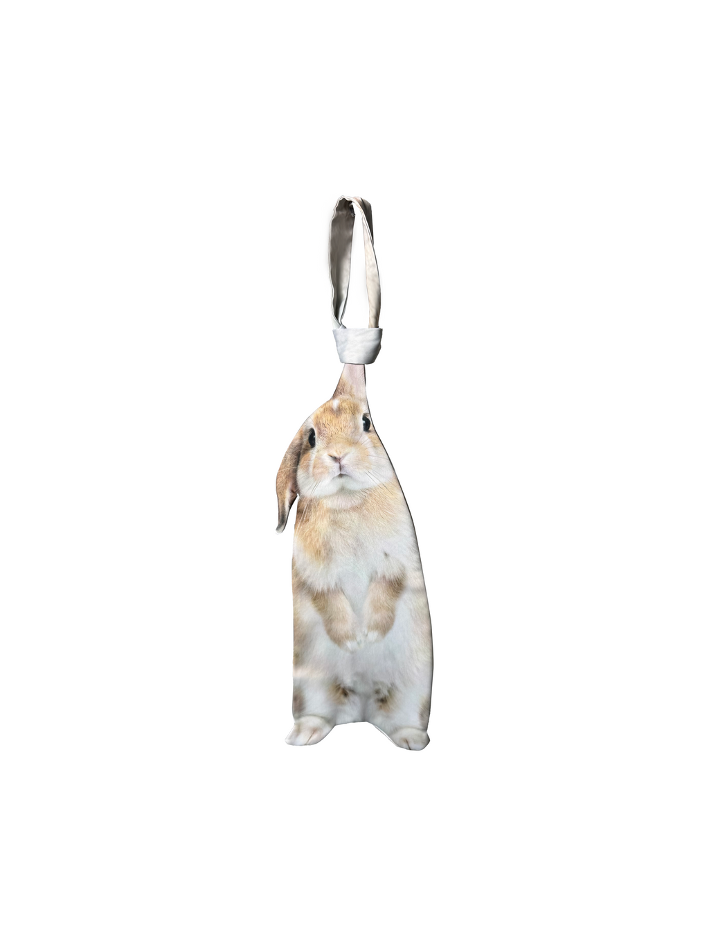 Basic Pet Tie – Holland Lop Tuxedo Rabbit Novelty Tie, Animal Tie, Graphic Tie
