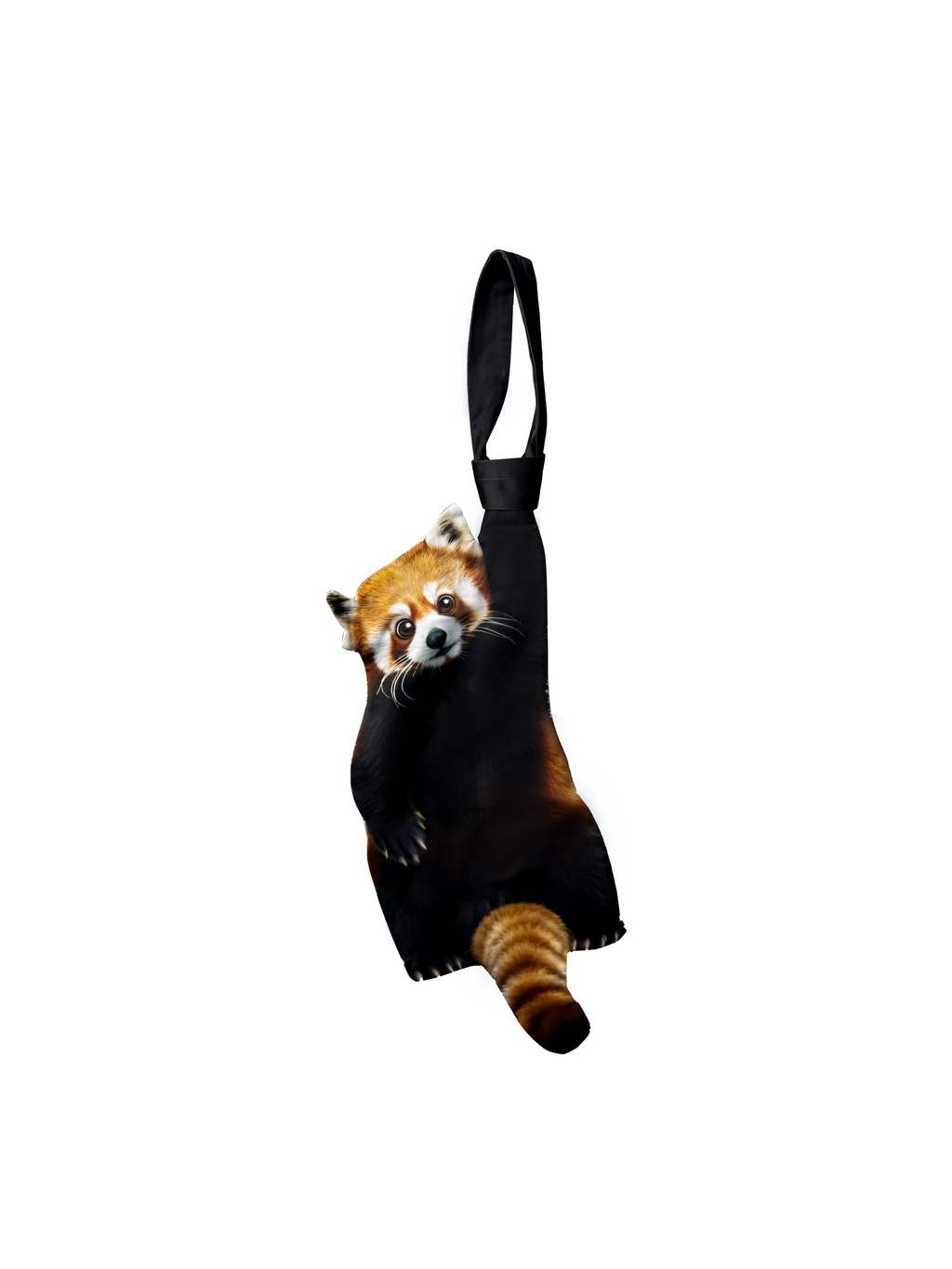 Basic Pet Tie – Red Panda Silk Tie, Novelty Tie, Animal Tie