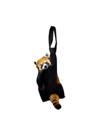 Basic Pet Tie – Red Panda Silk Tie, Novelty Tie, Animal Tie