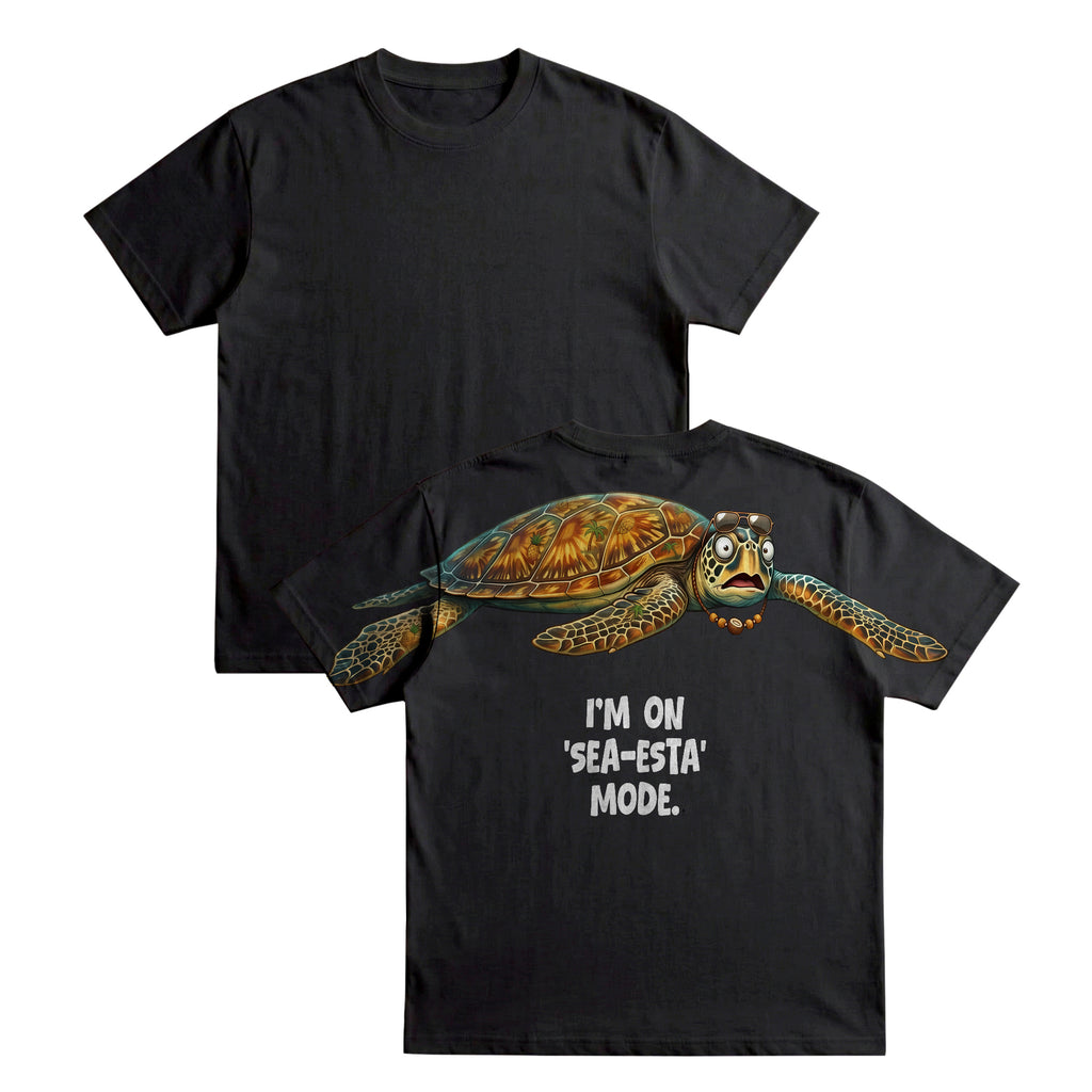 I'm On Sea esta Mode T Shirt Funny Sea Turtle Graphic Tee By Dripvity