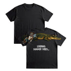 Summer Vibes T-Shirt - Funny Alligator Dog Beach Graphic Tee Dripvity