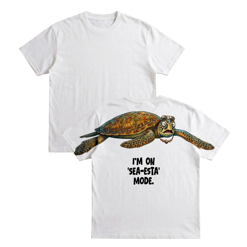 I'm On Sea esta Mode T Shirt Funny Sea Turtle Graphic Tee By Dripvity