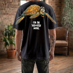 I'm On Sea esta Mode T Shirt Funny Sea Turtle Graphic Tee By Dripvity