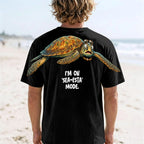 I'm On Sea esta Mode T Shirt Funny Sea Turtle Graphic Tee By Dripvity