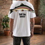 That Big Trout Fishing Shirt Rainbow Trout Graphic Tee By Dripvity