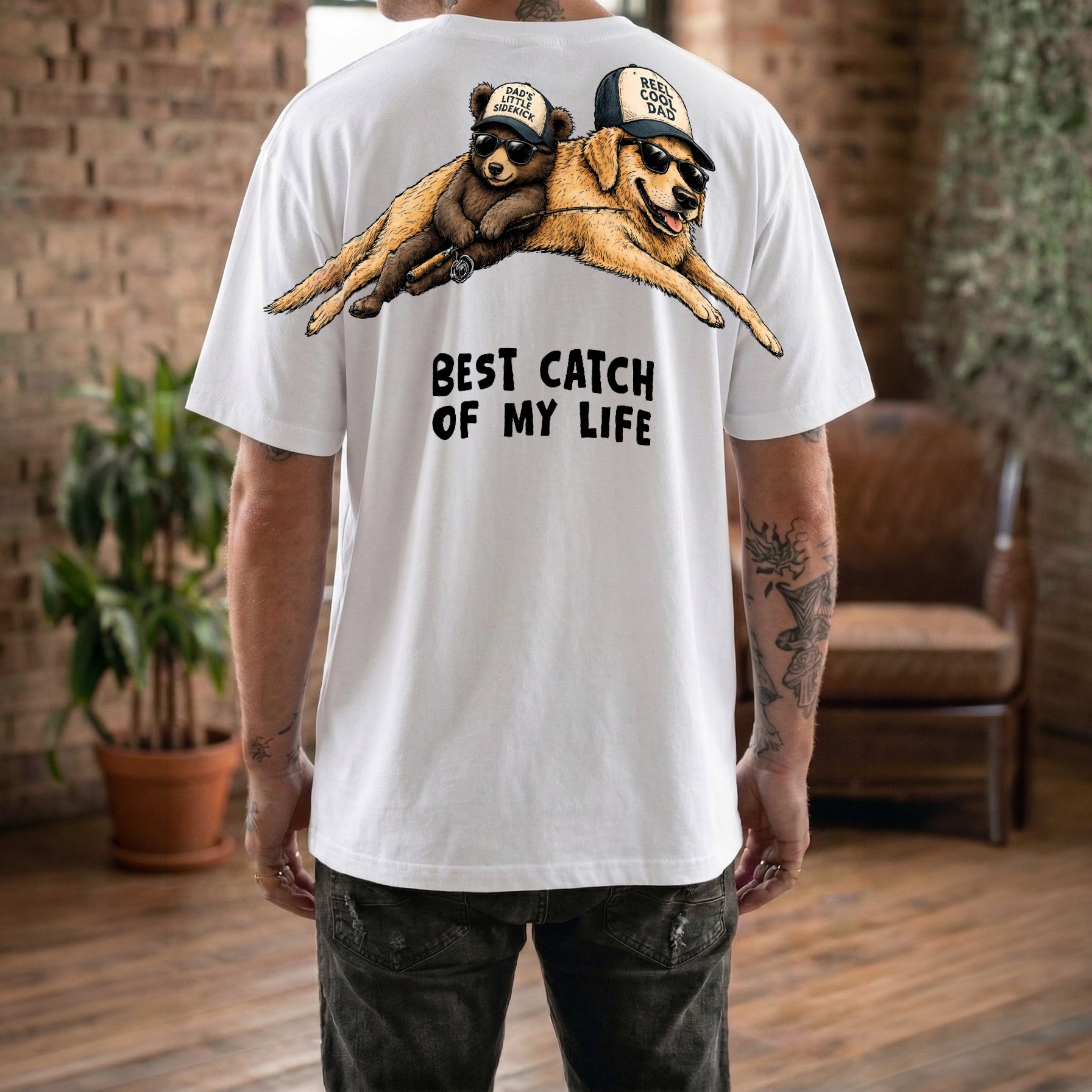 Best Catch Of My Life Reel Cool Dad Shirt By Dripvity