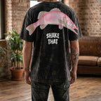 Shake That Funny Fishing Fish Graphic Tee By Dripvity