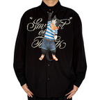 One Piece Tie – Nami Anime Silk Tie, Novelty Character Tie, Unique Graphic Pattern