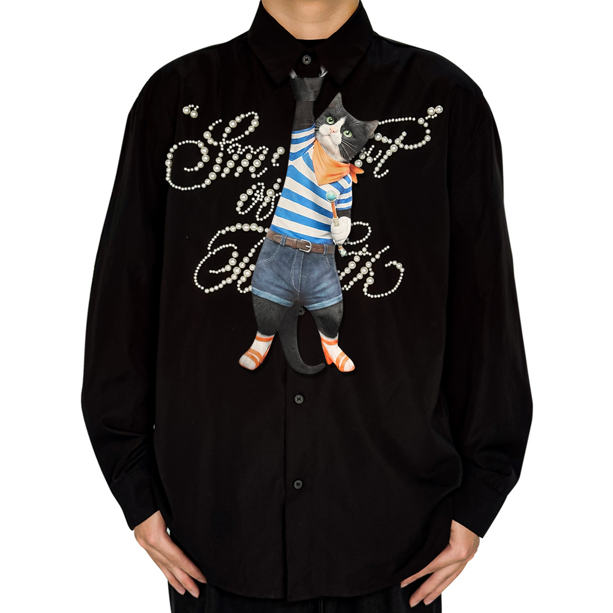 One Piece Tie – Nami Anime Silk Tie, Novelty Character Tie, Unique Graphic Pattern