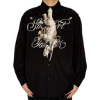 Dinosaur Tie – Embolotherium Silk Tie, Novelty Tie, Animal Tie