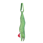 Unique eel-shaped novelty tie, creative animal-themed accessory for parties and festive events.