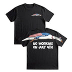Funny American Duck Patriotic 4th of July 250th Flag Apparel T-Shirt-Sweatshirt-Hoodie