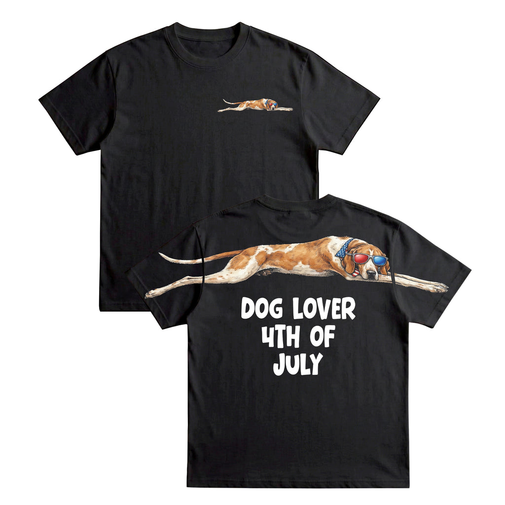 USA Pride Dog Lover Anniversary 4th of July 250th Apparel T-Shirt-Sweatshirt-Hoodie