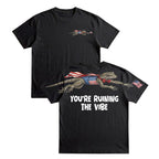 Funny USA Lizard You're Ruining The Vibe 4th of July 250th Apparel T-Shirt-Sweatshirt-Hoodie