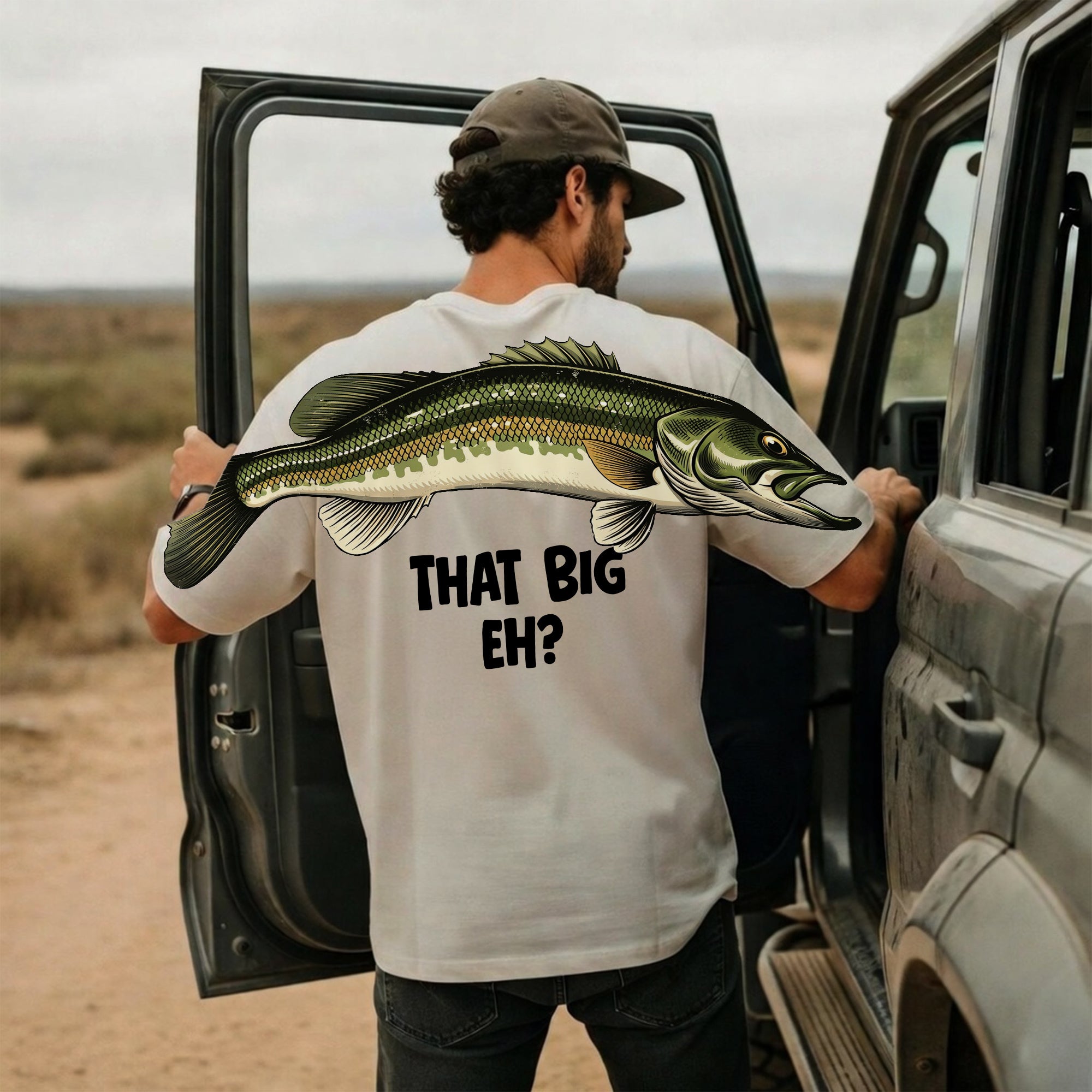 That Big Eh Fishing Shirt Big Fish Graphic Tee By Dripvity