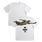 No Kings Shirt Flying Statue of Liberty Graphic Tee By Dripvity