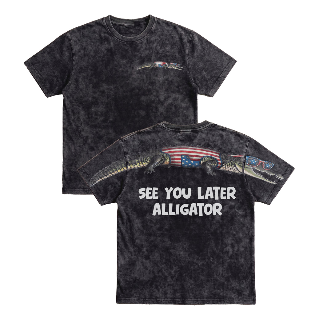 See You Later Alligator 4th of July America 250th Apparel T-Shirt-Sweatshirt-Hoodie