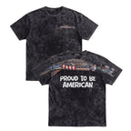 Proud To Be American 4th of July 250th Flag Apparel T-Shirt-Sweatshirt-Hoodie