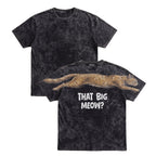 That Big Meow Funny Cat Shirt Jumping Cat Graphic Tee By Dripvity