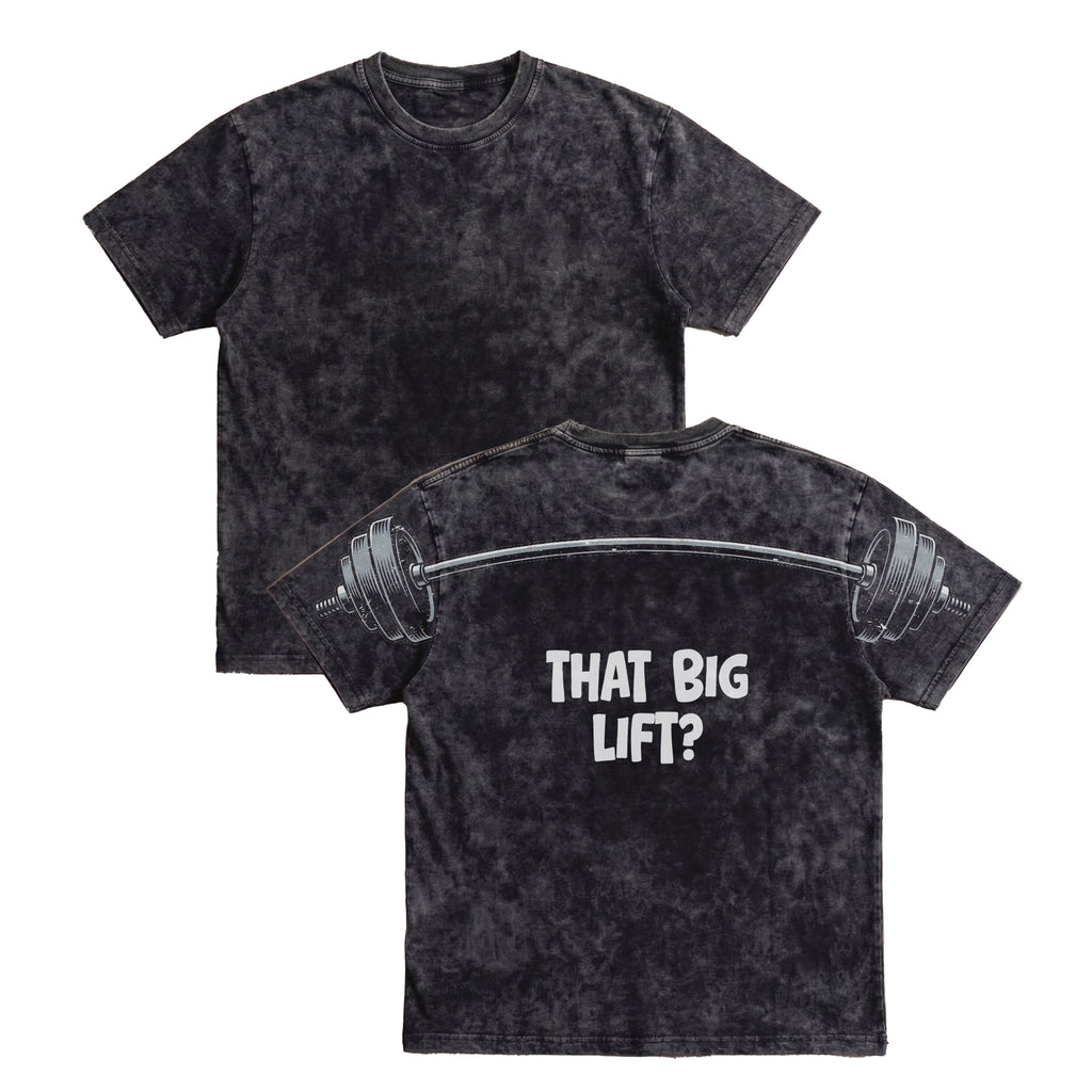 That Big Lift Weightlifting Shirt Barbell Gym Graphic Tee By Dripvity